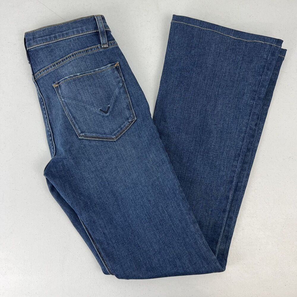 Hudson Womens Jeans 26 Blue Boot Cut Mid Rise Denim Pants Drew Boot 31”